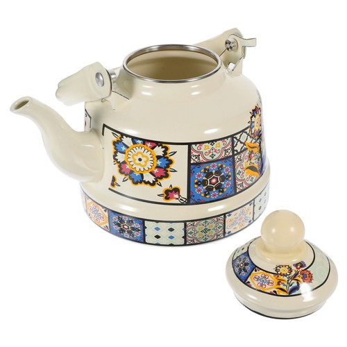 Enamel tea kettle - enamel, kitchen