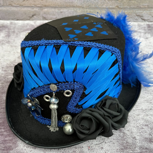 Stunning black blue steampunk - stunning,