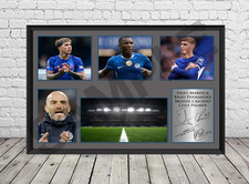 Chelsea FC Signed Photo Print Poster Autographed Football Memorabilia