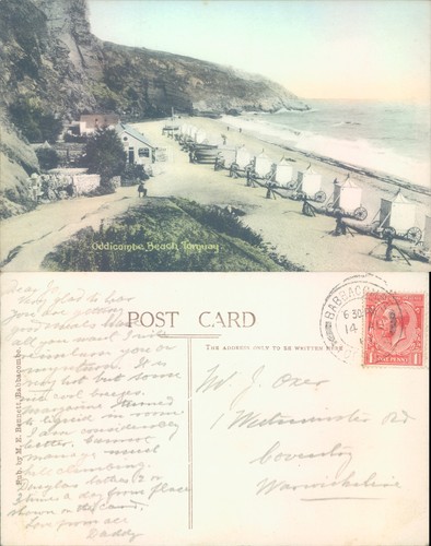 Oddicombe beach torquay - oddicombe,