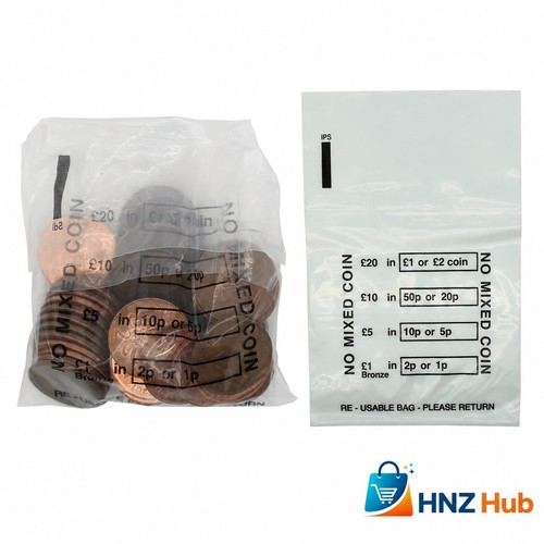 1000x plastic coin - 1000x, bags
