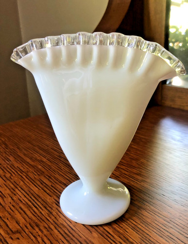 Fenton art glass milk - milk,