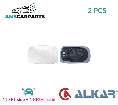 Rear view mirror - rear, pair