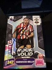 MATCH ATTAX 2025 TAYLOR HARWOOD-BELLIS SOUTHAMPTON SIGNED