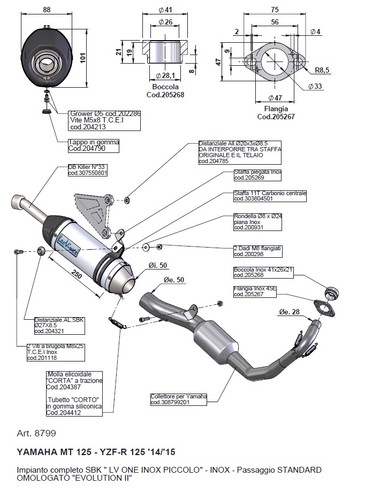Complete exhaust leovince - exhaust, [leovince]
