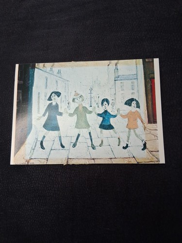 Children playing lowry - children, l