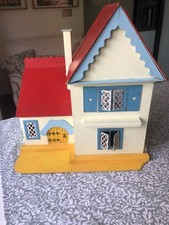 1960s Cute Little Furnished Dolls House