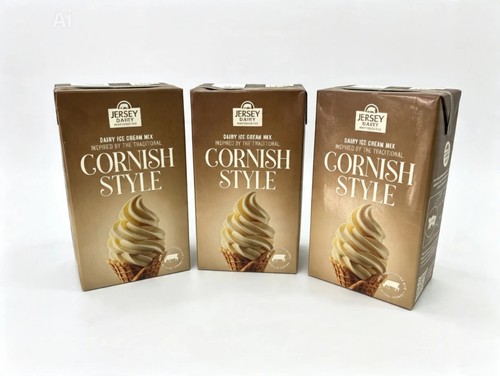 Cornish style ice cream - cornish,