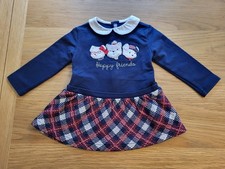 Mayoral Puppy Theme Dress Baby Girl 18 Months (Small)