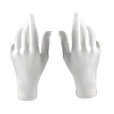 1Pair Female Mannequin Hand Display Stand for Jewelry Rings Holder Model Hands