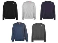 Slazenger Men Fleece Crew Neck