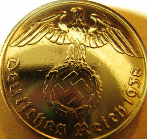 Old germany reichspfennig - germany,