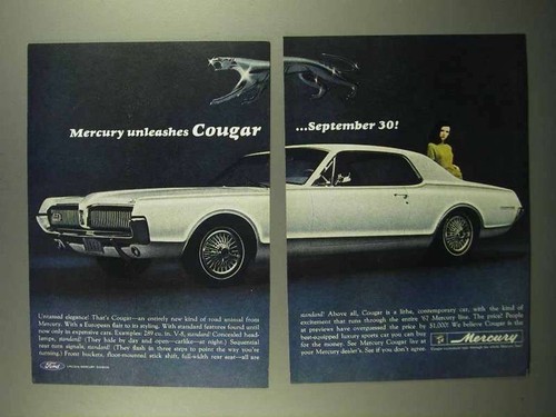 1967 mercury cougar - 1967,