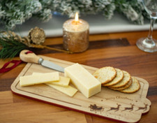Christmas Cheese Board Wooden