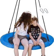 40 Inch Blue Saucer Tree Swing