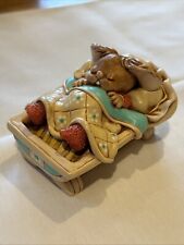 Pendelfin Rabbit “Bunch” Stoneware Boxed New Old Stock Mint Prod 2000