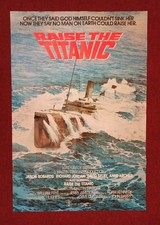 Raise The Titanic 1980 Original 1 Sheet Movie Poster 40 x 27 inch