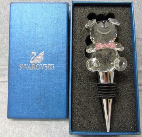 Rare swarovski crystal bottle - crystal,