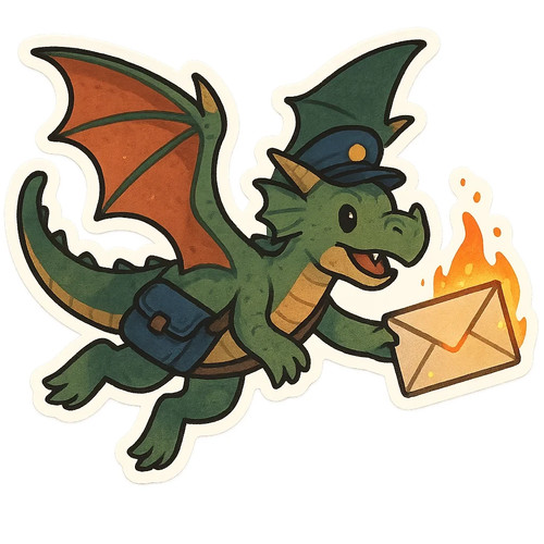 Funny dragon cartoon car - funny,