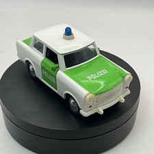 Trabant 601 Police Car Diecast Model Car 1/34  by Welly Polizei Metal Model