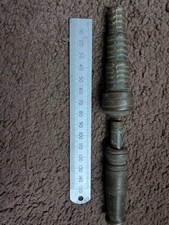 Vintage brass metal water sprinkler hose garden