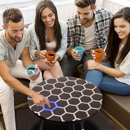 Led coffee table - table, for