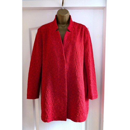 Zara basic red textured - red,
