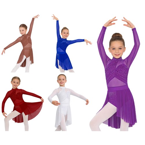 Girls figure skating dress - girls,