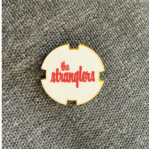 The stranglers metal - metal, badge