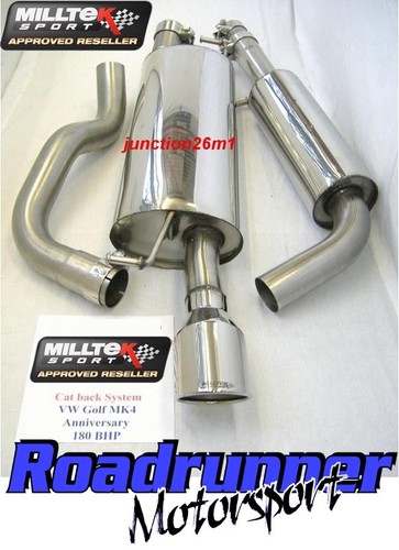 Milltek exhaust golf mk4 - exhaust,