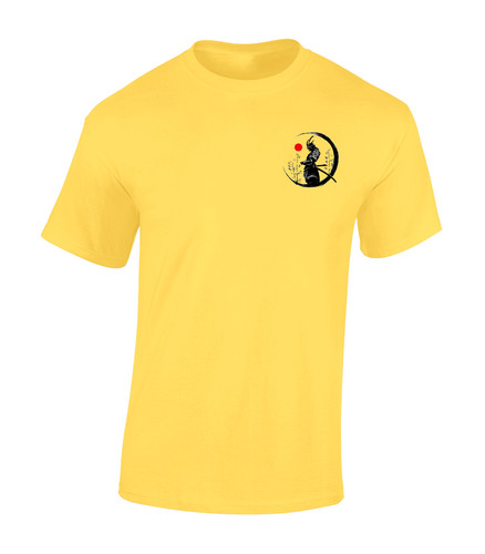 Painted samurai mens t - mens,