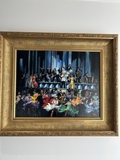 Alan King “My Blue Heaven” Oil On Canvas Painting 20”x16”