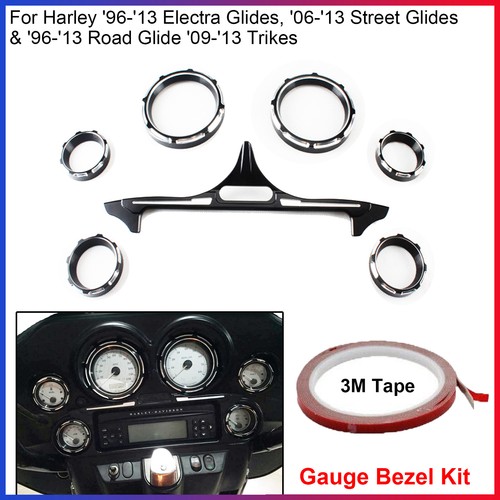Gauge bezel kit for - for, harley