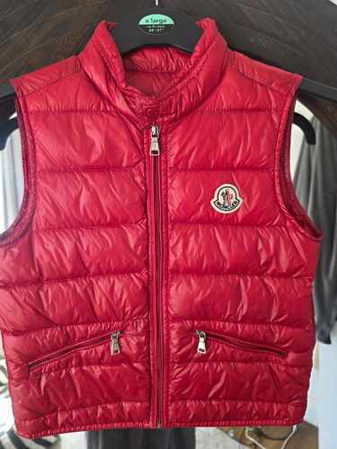 Moncler boys size - red, down