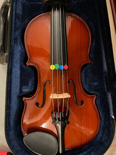 Violin labelled mayflower - 1/8,