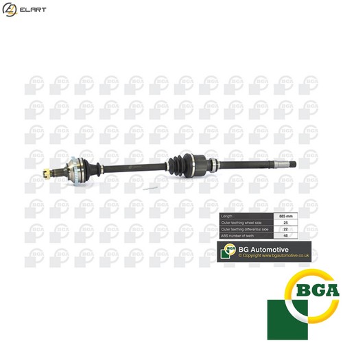 Drive shaft ds6722ra - ds6722ra, for