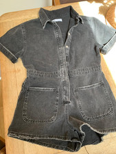 Girls Jeans Jump Suit 11-12 yr
