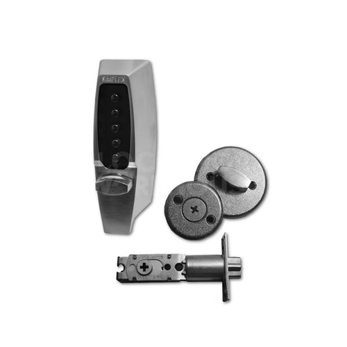 Zaba pushbutton lock - lock, 7004/7014