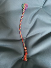 Rainbow Kumihimo Bracelet 18cm