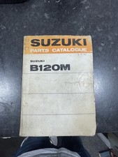Suzuki B120M B120 M Original Service Manual bloop b100p