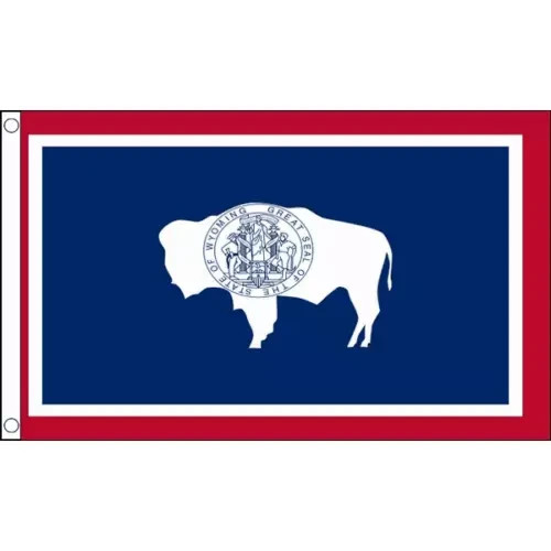 Wyoming flag 3 us - 5', x