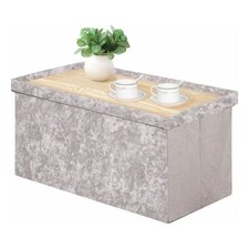 Ottoman Storage Box Coffee