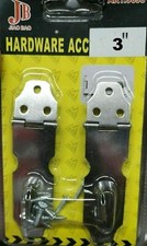 2 pcs Hasp Staple Bolt Latch