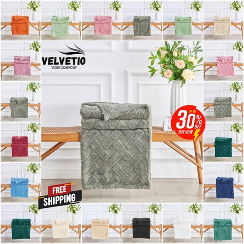 Teddy fleece throw extra large - extra,