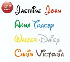 Personalised Sticker Name Word