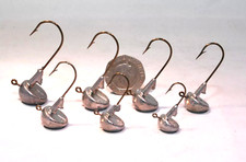 10 xTip up jigheads stand up