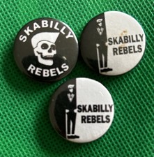 Three Skabilly Rebels Lapel