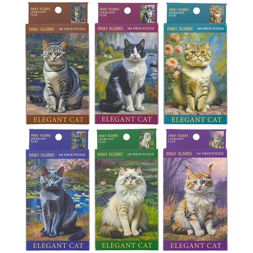 Elegant cats dinky - cats,