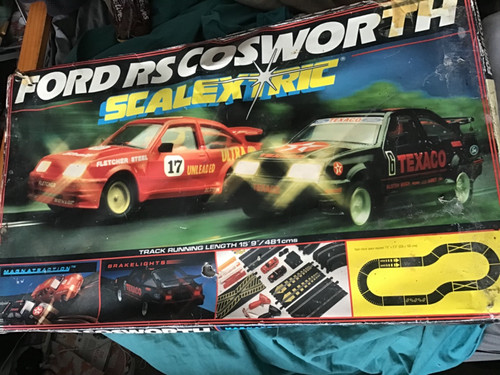 Scalextric boxed set ford - scalextric, rs