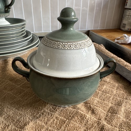 Vintage denby venice footed - vintage,